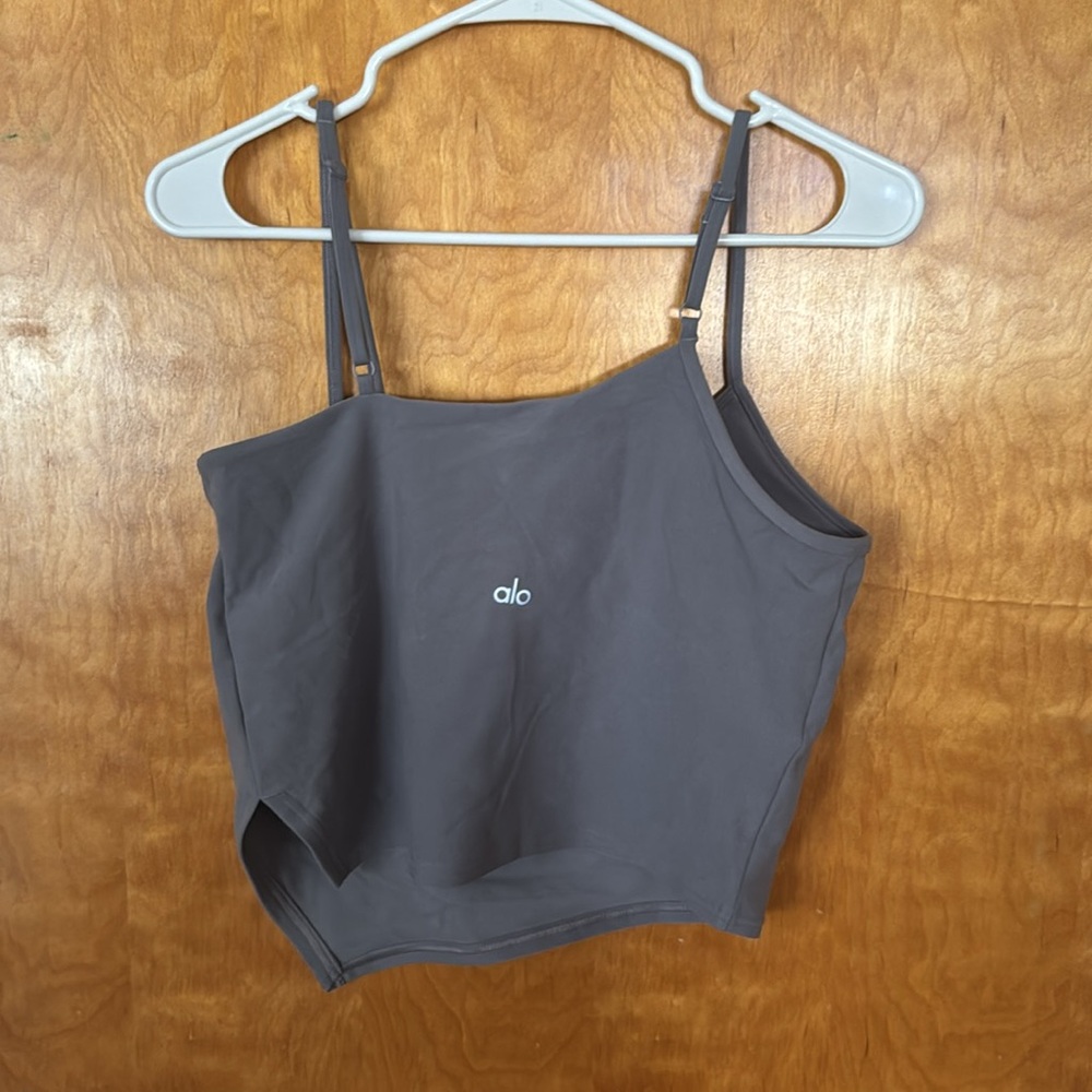 EUC Alo yoga asymmetrical crop - Picture 2 of 3